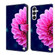 Samsung Galaxy A35 5G Crystal 3D Shockproof Protective Leather Phone Case - Pink Petals