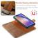 Samsung Galaxy A35 5G DG.MING Crazy Horse Texture Detachable Magnetic Leather Case - Brown