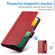 Samsung Galaxy A35 5G LC.IMEEKE Skin-friendly Card Slots Leather Phone Case - Red