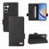 Samsung Galaxy A35 5G Magnetic Clasp Leather Phone Case - Black