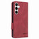 Samsung Galaxy A35 5G Magnetic Clasp Leather Phone Case - Red