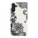 Samsung Galaxy A35 5G Oil Embossed 3D Drawing Leather Phone Case - Lace Flower