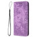 Samsung Galaxy A35 5G Retro Elephant Embossed Leather Phone Case - Purple