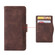 Samsung Galaxy A35 5G Skin Feel Calf Texture Card Slots Leather Phone Case - Brown
