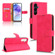 Samsung Galaxy A35 5G Skin Feel Magnetic Flip Leather Phone Case - Rose Red