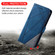 Samsung Galaxy A35 5G Skin Feel Splicing Leather Phone Case - Blue