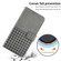 Samsung Galaxy A35 5G Woven Embossed RFID Blocking Leather Phone Case - Grey