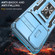 Samsung Galaxy A35 5G/A55 5G Armor PC + TPU Camera Shield Phone Case - Light Blue