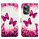 Motorola Moto G 5G 2024 3D Painting Horizontal Flip Leather Phone Case - Rose Butterfly