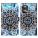 Motorola Moto G 5G 2024 Colored Drawing Pattern Plain Weave Leather Phone Case - Undersea Mandala