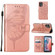 Motorola Moto G 5G 2024 Embossed Butterfly Leather Phone Case - Rose Gold
