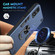 Motorola Moto G Play 2024 Shockproof Metal Ring Holder Phone Case - Blue