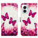 Motorola Moto G Play 2024 3D Painting Horizontal Flip Leather Phone Case - Rose Butterfly