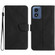 Motorola Moto G Play 2024 Stitching Embossed Leather Phone Case - Black