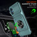 Motorola Moto G Play 2024 TPU+PC Shockproof Card Phone Case with Metal Ring Holder - Green