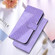 Motorola Moto G Power 5G 2024 7-shaped Embossed Leather Phone Case - Purple