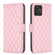 Motorola Moto G Power 5G 2024 Diamond Lattice Wallet Flip Leather Phone Case - Pink