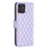 Motorola Moto G Power 5G 2024 Diamond Lattice Wallet Flip Leather Phone Case - Purple