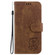 Motorola Moto G Power 5G 2024 Little Tiger Embossed Leather Phone Case - Brown