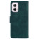 Motorola Moto G Power 5G 2024 Skin Feel Pure Color Flip Leather Phone Case - Green