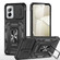 Motorola Moto G Stylus 5G 2024 Armor PC + TPU Camera Shield Phone Case - Black