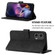 Motorola Moto G Stylus 5G 2024 Crossbody 3D Embossed Flip Leather Phone Case - Black