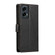 Motorola Moto G Stylus 5G 2024 PU Genuine Leather Texture Embossed Line Phone Case - Black