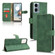 Motorola Moto G Stylus 5G 2024 Skin Feel Magnetic Flip Leather Phone Case - Green