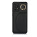 Samsung Galaxy A52 4G / 5G YM007 Ring Holder Card Bag Skin Feel Phone Case - Black