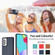 Samsung Galaxy A52 4G / A52 5G Leather Texture Full Coverage Phone Case - Blue