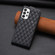 Samsung Galaxy A52 4G/5G Diamond Lattice Vertical Flip Leather Phone Case - Black