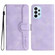 Samsung Galaxy A52 4G/5G Heart Pattern Skin Feel Leather Phone Case - Purple