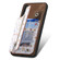 Samsung Galaxy A52 4G/5G Retro Painted Zipper Wallet Back Phone Case - Brown