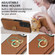 Samsung Galaxy A52 4G/5G Ring Card Litchi Leather Back Phone Case - Brown