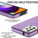 Samsung Galaxy A52 4G/5G Skin-Feel Electroplating TPU Shockproof Phone Case - Purple