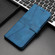 Samsung Galaxy A52 4G/5G Triangle Solid Color Leather Phone Case - Blue