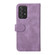 Samsung Galaxy A52 5G / 4G / A52s Skin Feel Life Tree Metal Button Horizontal Flip Leather Case with Holder & Card Slot & Wallet & Photo Frame & Strap - Purple
