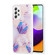 Samsung Galaxy A52 5G / 4G 3D Electroplating Marble Pattern TPU Protective Case - Light Purple