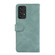 Samsung Galaxy A52 5G / 4G ABEEL Color Block Magnetic RFID Leather Phone Case - Cyan-Pink