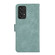 Samsung Galaxy A52 5G / 4G ABEEL Frosted Magnetic RFID Leather Phone Case - Cyan