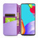 Samsung Galaxy A52 5G / 4G Blooming Mandala Embossed Pattern Magnetic Horizontal Flip Leather Case with Holder & Card Slots & Wallet - Purple