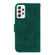 Samsung Galaxy A52 5G / 4G Butterfly Rose Embossed Leather Phone Case - Green