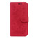 Samsung Galaxy A52 5G / 4G Butterfly Rose Embossed Leather Phone Case - Red