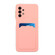 Samsung Galaxy A52 5G / 4G Card Slot Design Shockproof TPU Protective Case - Pink