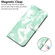 Samsung Galaxy A52 5G / 4G Cloud Fog Pattern Horizontal Flip Leather Case with Holder & Card Slot & Wallet - Mint Green