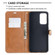 Samsung Galaxy A52 5G / 4G Color Matching Denim Texture Horizontal Flip Leather Case with Holder & Card Slots & Wallet & Lanyard - Brown