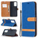 Samsung Galaxy A52 5G / 4G Color Matching Denim Texture Horizontal Flip Leather Case with Holder & Card Slots & Wallet & Lanyard - Royal Blue