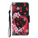 Samsung Galaxy A52 5G / 4G Colored Drawing Pattern Horizontal Flip Leather Case with Holder & Card Slots & Wallet & Lanyard - Red Heart