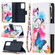 Samsung Galaxy A52 5G / 4G Colored Drawing Pattern Zipper Horizontal Flip Leather Case with Holder & Card Slots & Wallet - Two Butterflies