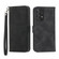 Samsung Galaxy A52 5G / 4G Dierfeng Dream Line TPU + PU Leather Phone Case - Black